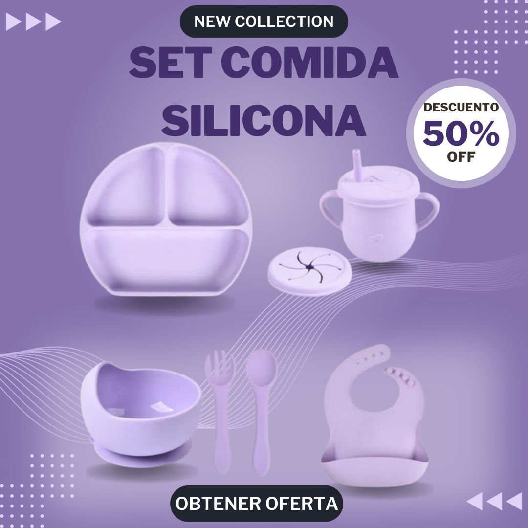 VAJILLA DE SILICONA🍽️