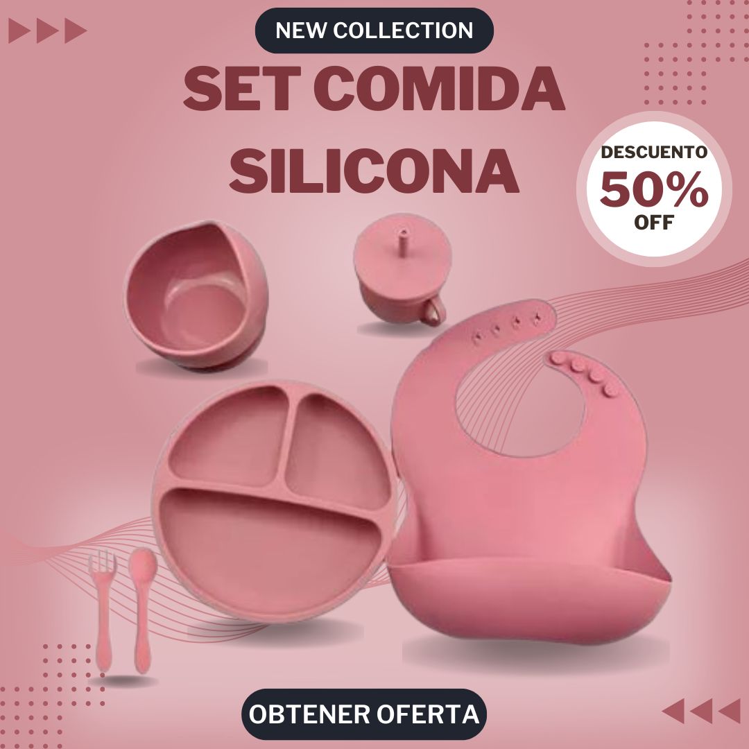 VAJILLA DE SILICONA🍽️