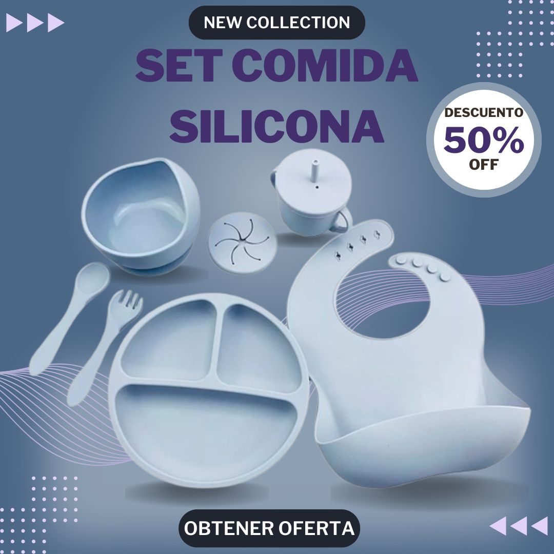VAJILLA DE SILICONA🍽️
